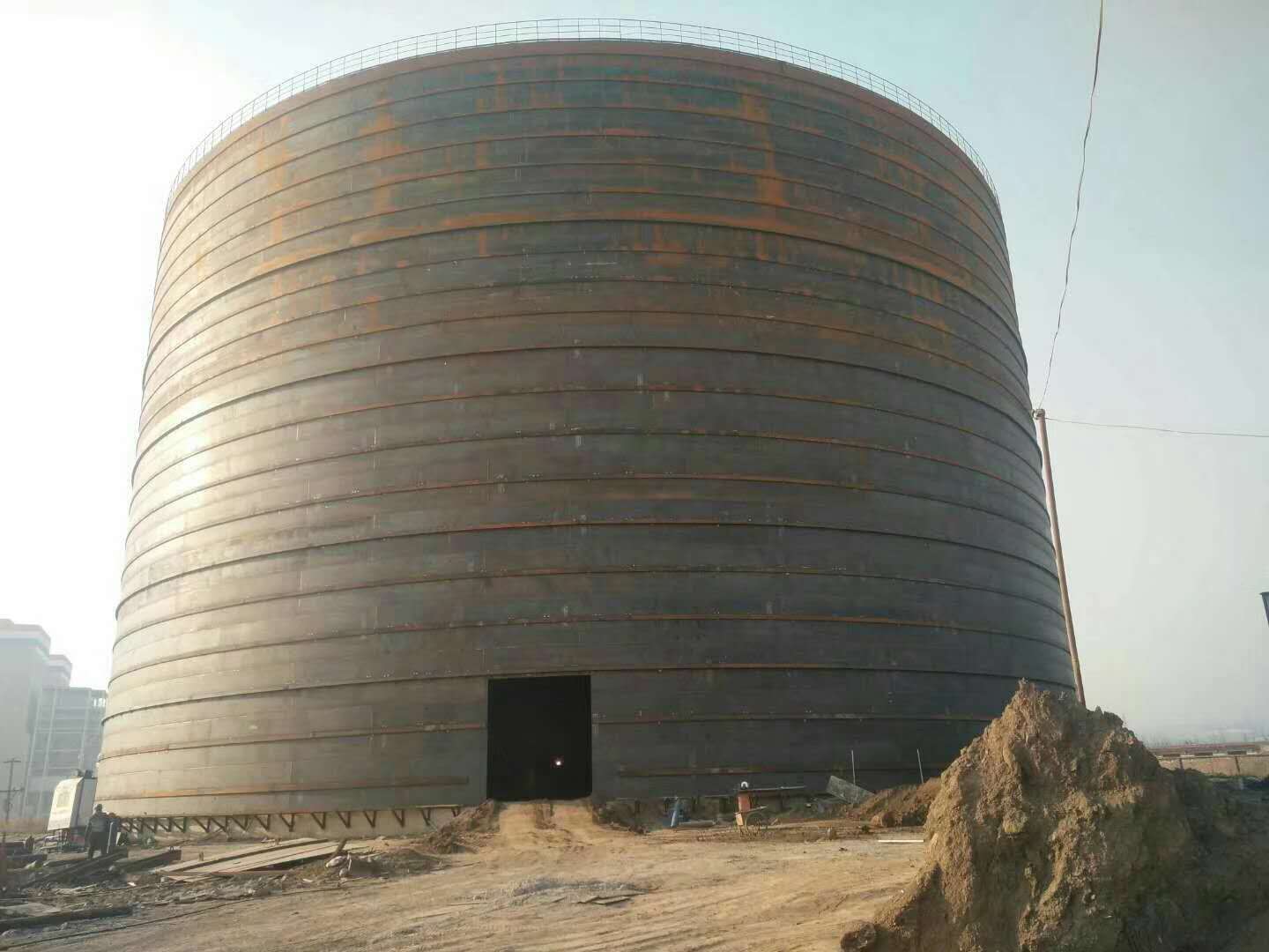 集安承建大型钢板库的好处及原理